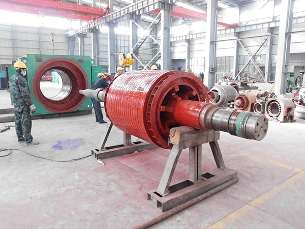 西安西瑪高壓電機(jī)轉(zhuǎn)子磁心的調(diào)整方法。