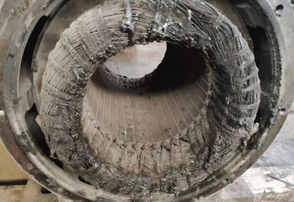 看看西安西瑪電機是如何拆卸高壓電機線圈的！